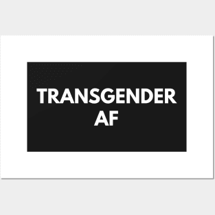 Transgender AF Posters and Art